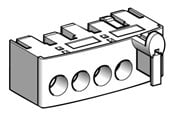 Komponenter for switchboxes og skap - Schneider Electric Rev control terminals  with screw cla - LU9M1