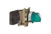 Trykknapper & Signalenheter - Schneider Electric Harmony rotary switch complete with led and 2 fixed position - XB4BK123M5