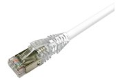 Nettverkskabel - Patchcord cat6a s/ftp lszh 2m white - NPC6ASZDB-WT002M