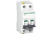 Komponenter for switchboxes og skap - Schneider Electric Acti9 ic60n miniature circuit breaker - 2p - 2a - c curve - A9F04202