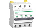 Komponenter for switchboxes og skap - Schneider Electric Acti9 ic60 rcbo 4p 13a 30ma c 6ka a - A9D67413