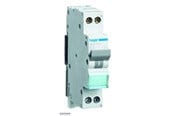 Komponenter for switchboxes og skap - Hager Miniature circuit breaker mcb 1p+n 6ka c-16a - MLN516