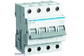 Komponenter for switchboxes og skap - Hager Miniature circuit breaker mcb 3p+n 6ka c-40a - MCN640E