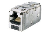 Tilbehør - PANDUIT Mini-com module cat 6 shielded 8 pos 8 wire universal t - CJS688TGY