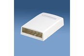 Tilbehør - PANDUIT Surface mount box 4 port white - CBX4WH-AY