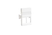 Socketer & bokser - Belden Outlet clickline 2xrj45 white cdt design c - E1201970