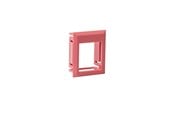 Socketer & bokser - Leviton Insert frame leviton keystone red for dk outlet - MMCDSIJA1