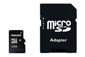 Minnekort - Philips FM16MP45B - flash memory card - 16 GB - microSDHC UHS-I - FM16MP45B/00