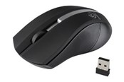 Mus - Rebeltec Galaxy - mouse - 2.4 GHz - black - Mus - Optisk - 3 knapper - Sølv - RBLMYS00033