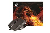 Mus - Rebeltec Red Dragon - mouse - USB - Mus - Optisk - 6 - Svart - RBLMYS00036