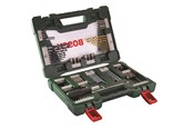 Bormaskin & Bits - Bosch 91-delers V-Line TiN-bor- og bits-sett med skralle-skrutrekker og magnetstav - 2607017195