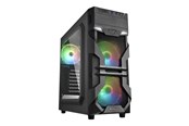 Kabinett - Sharkoon VG7-W RGB - mid tower - ATX - Kabinett - Tower - Svart - 4044951026869