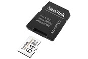 Minnekort - SanDisk High Endurance microSD/SD - 100MB/s - 64GB - SDSQQNR-064G-GN6IA