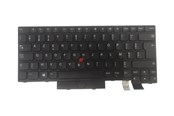 Tastatur - Lenovo Lite-On - Bærbart tastatur - til utskifting - Belgisk - Svart - 01AX452