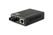 Repeater & Transceiver - LevelOne GVT-2002 - fibre media converter - 10Mb LAN 100Mb LAN GigE - GVT-2002