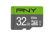 Minnekort - PNY Elite MicroSD/SD - 100MB/s - 32GB - P-SDU32GU185GW-GE