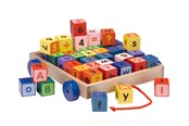 Babyleker - Krea Alphabet Block Wagon - 267a