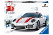 Puslespill - Ravensburger Porsche 911 R 108pcs 3D Puslespill - 10312528