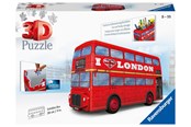 Puslespill - Ravensburger London Bus 216p. 3D Puslespill - 10312534