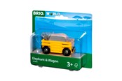 BRIO - Brio Elephant and Wagon - 33969