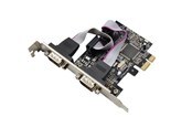 Nettverksadapter - MicroConnect 2 Port Serial PCIe card - MC-PCIE-MCS2S