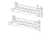 Printertilbehør - Lexmark Redrive Door Lower Assembly - 40X4335