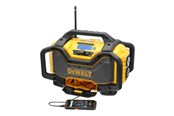 DAB, nettverks- og klokkeradio - Dewalt DCR027-QW - jobsite radio - Bluetooth - DAB/DAB+/FM - Stereo - Gul - DCR027-QW