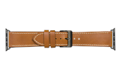 Smartklokke - Tilbehør - dbramante1928 Copenhagen - Watch Strap 44mm - Tan/Space Grey - AW44GTSG1031