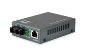 Repeater & Transceiver - LevelOne FVT-1102 RJ45 to SC Fast Ethernet Media Converter Single-Mode Fiber 1310nm 20km - FVT-1102