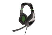 Hodetelefoner - Gioteck HCX1 Xbox One Wired Stereo Headset - Black/Green - 0812313017763