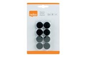 Konferanse & Presentasjon - Nobo  Whiteboard magneter 20 mm, pakke med 8 stk. Sort - 1901440