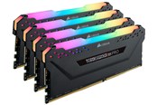 RAM - Corsair Vengeance RGB PRO DDR4-3600 - 32GB - CL18 - Quad Channel (4 pcs) - AMD Optimized & Intel XMP - Svart med RGB - CMW32GX4M4D3600C18