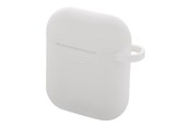 Hodetelefoner - Deltaco AirPods Silicon Case white - MCASE-AIRPS002