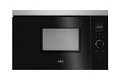 Mikrobølgeovn - AEG MBB1756SEM - microwave oven - built-in - stainless steel - MBB1756SEM