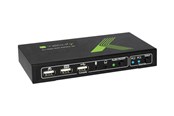 KVM-switch - IC INTRACOM techly 2x1 USB HDMI KVM Switch 4Kx2K - IDATA-KVM-HDMI2U