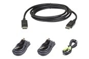 KVM-kabel - ATEN CABLE KIT DisplayPort 1.2 /USB/SP L:1.8M - 2L-7D02UDPX4