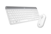 Tastatur - Logitech Slim Wireless Combo MK470 - Tastatur & Mussett - Tysk - Grå - 920-009189