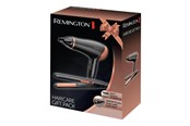 Hårføner - REMINGTON Hårføner D3012GP Haircare Gift Set - hairdryer - with straightener - 2000 W - 45370560700