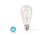 Smarthus - Nedis WiFi Smart LED E27 Bulb Filament - WIFILF10WTST64