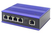 Switch/splitter - ASSMANN DN-651118 4 Port Gigabit Network Switch Industrial Unmanaged 1 RJ45 Uplink *DEMO* - DN-651118