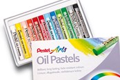 Hobbyartikler - Pentel PHN4-12 oil pastel Art Design - PHN4-12