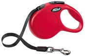 Hund - Flexi New Classic L  leash 8 m red, 50kg - FL-3006