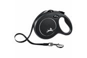 Hund - Flexi New Classic L  leash 8 m black, 50kg - FL-3020