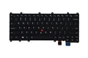 Tastatur - Lenovo Chicony - Bærbart tastatur - til utskifting - Amerikansk Engelsk - Svart - 00PA124