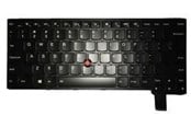 Tastatur - Lenovo Chicony - Bærbart tastatur - til utskifting - Fransk - Svart - 00UR211