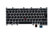 Tastatur - Lenovo Chicony - Bærbart tastatur - til utskifting - Engelsk - Storbritannia - Sølv - 01AV745