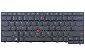 Tastatur - Lenovo Chicony - Bærbart tastatur - til utskifting - Nederlandsk - Svart - 01AX019