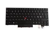 Tastatur - Lenovo Lite-On - Bærbart tastatur - til utskifting - Nordisk - Svart - 01AX486