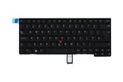 Tastatur - Lenovo Chicony - Bærbart tastatur - til utskifting - Engelsk - Storbritannia - Svart - 01EN497