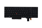 Tastatur - Lenovo Chicony - Bærbart tastatur - til utskifting - Italiensk - Svart - 01HX236